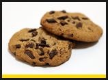 Two Chocoloate Chip Cookies