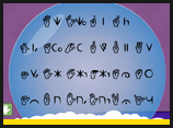 ASLphabet Custom Font