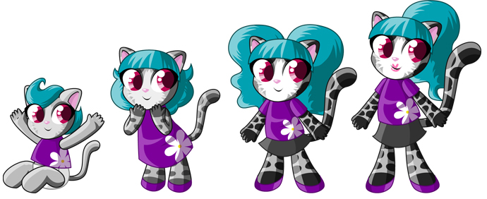 Kamp Kaboo Character Age Progression