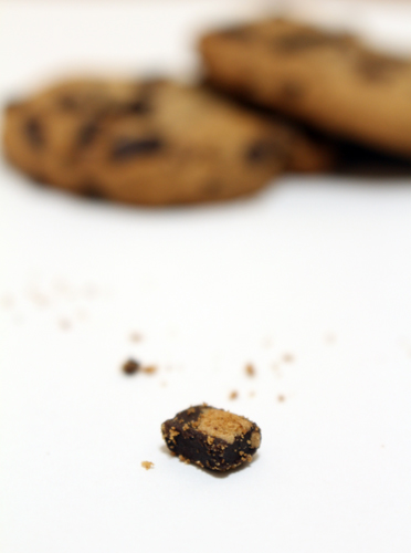 Chocolate Chip with Cookies in Background