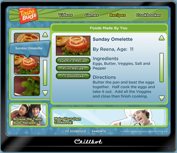 Taste Buds - Foods Made By You