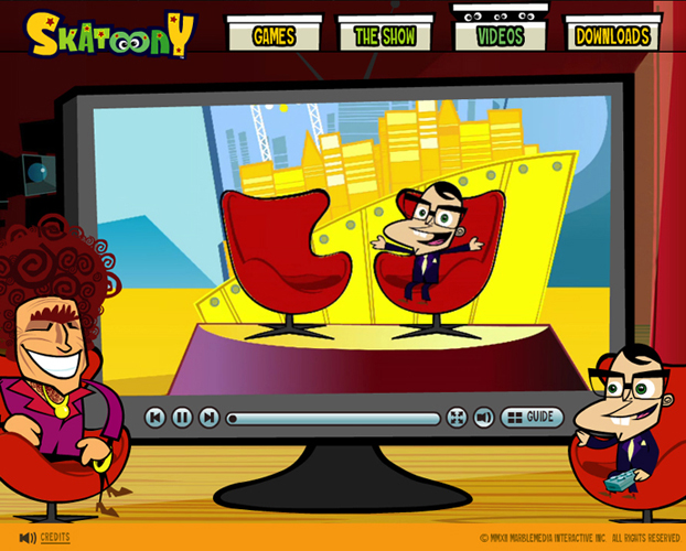 Skatoony - Videos