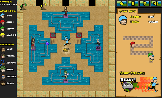 Splatalot Extreme - Map Screen 1