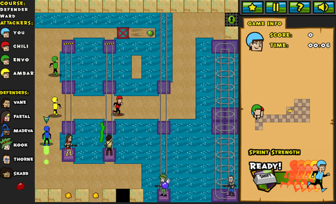 Splatalot Extreme - Map Screen 2