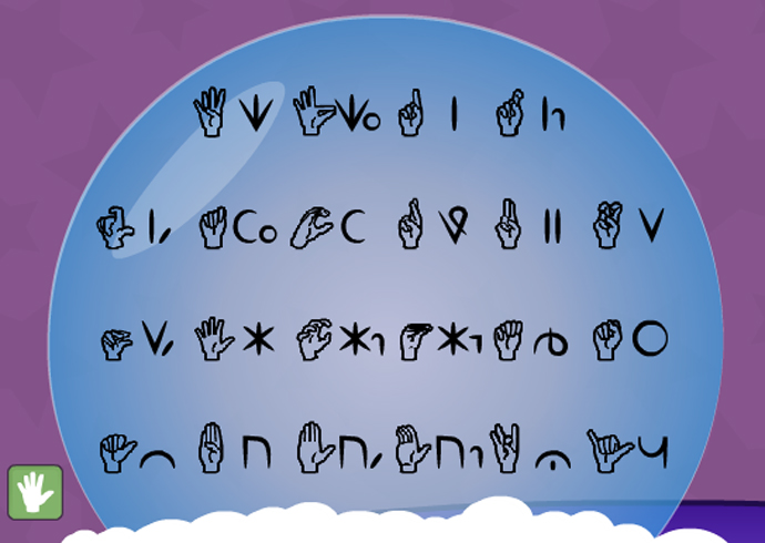 ASLphabet Custom Font