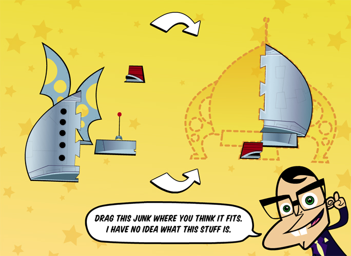 Find the Earl - Spaceship Puzzle